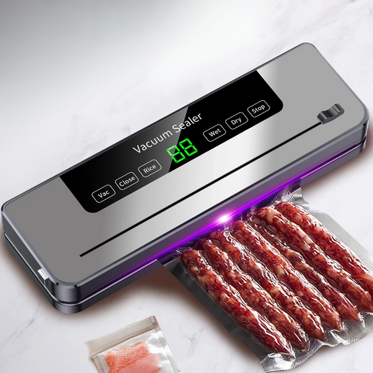 Electric Vacuum Sealer Dry/Wet Food Sealed Packaging Kitchen