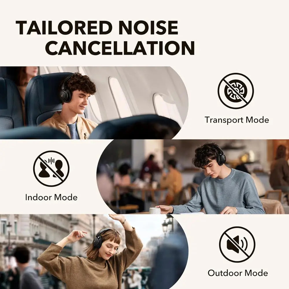 Soundcore by Anker Life Q30 Hybrid Active Noise Cancelling