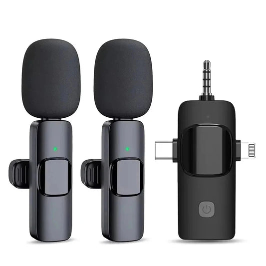 Mini Lavalier Microphone Portable