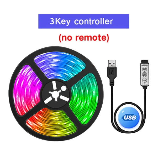 USB LED Strip Lights RGB 5050 Led Light Bluetooth