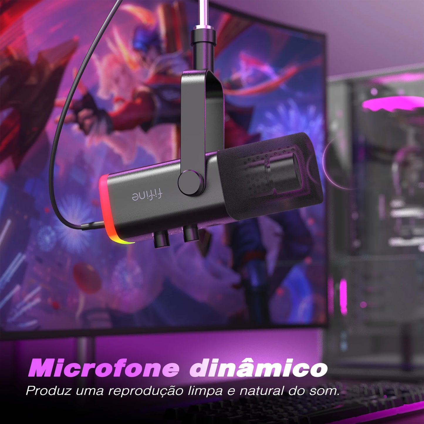 Dynamic Microphone FIFINE USB/XLR