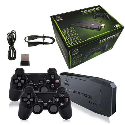 Video Game Sticks M8 Console 2.4G Dual Wireless  4K 10000 games