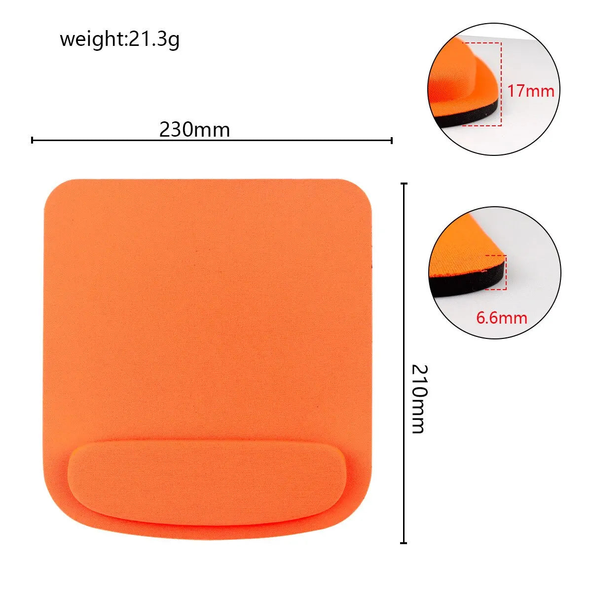 Colorful Wrist Mouse Pad Non Slip