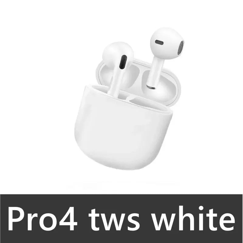 Pro4 TWS Bluetooth Earphone 9D Stereo Wireless