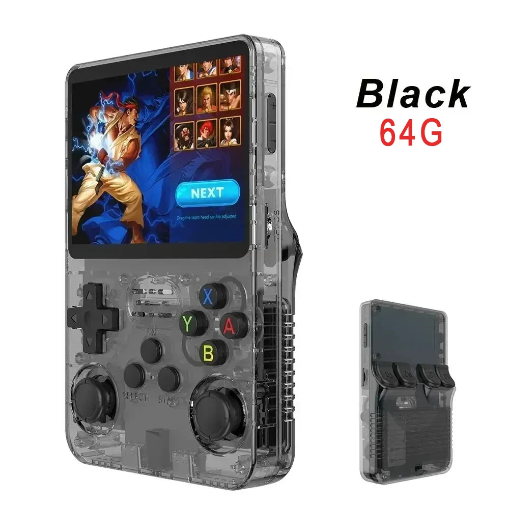 R36S Retro Handheld Video Game Console Linux System 3.5 Inch IPS