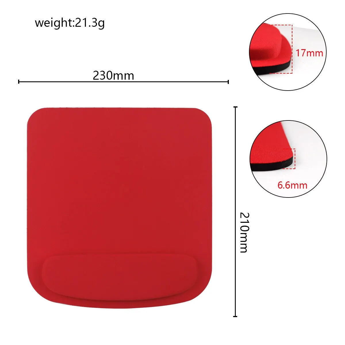 Colorful Wrist Mouse Pad Non Slip