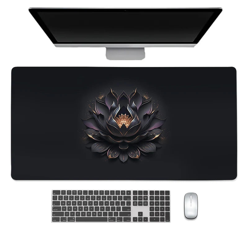 Mouse pad large keyboard desk non-slip