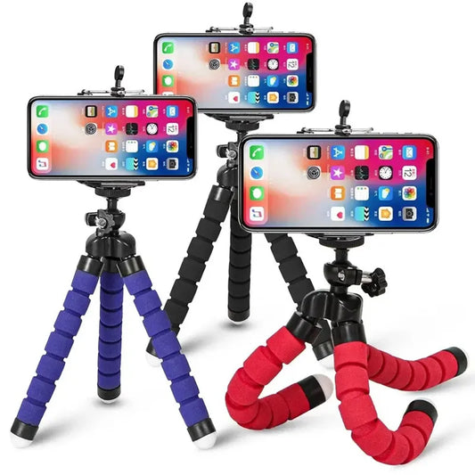 Tripod For Phone Mobile Camera Holder Clip Smartphone