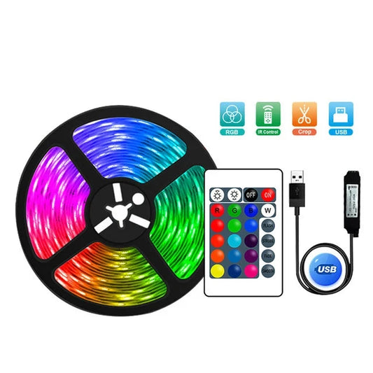 USB LED Strip Lights RGB 5050 Led Light Bluetooth