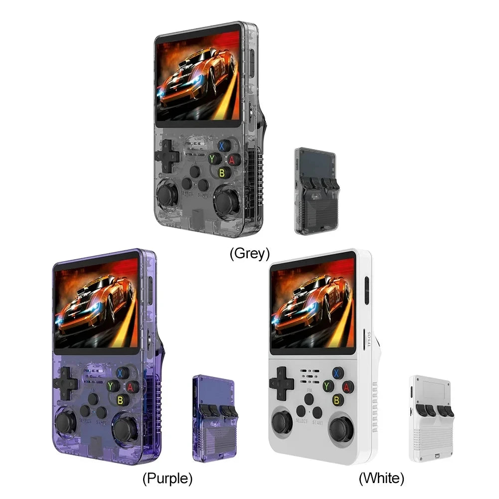 R36S Retro Handheld Video Game Console Linux System 3.5 Inch IPS